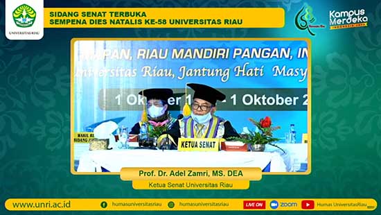 Sumber: HUMAS Universitas Riau