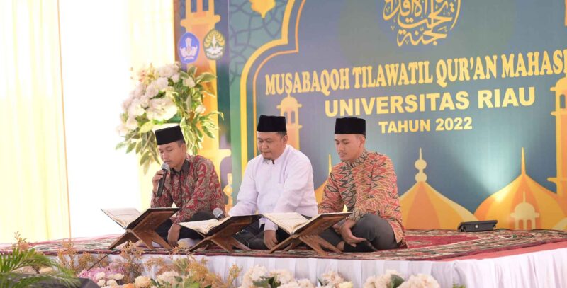 Pemenang Jadi Duta UNRI untuk MTQ Tingkat Nasional (Sumber: HUMAS Universitas Riau)