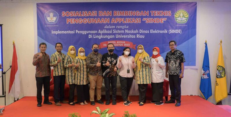 Pengelolaan Persuratan Tanpa Terbatas Waktu dan Tempat (Sumber: HUMAS Universitas Riau)