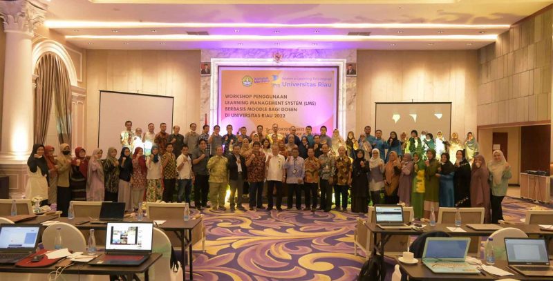 Sistem e-Learning Terintegrasi, Wujudkan Pembelajaran yang Efektif (Sumber: HUMAS Universitas Riau)