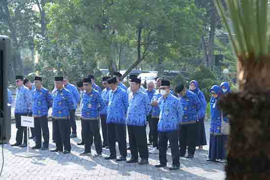 ASN Bersatu, KORPRI Tangguh Indonesia Tumbuh (Sumber: HUMAS Universitas Riau)