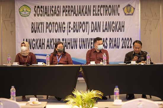 Aplikasi E-BUPOT Sebagai Wujud Penerapan Pajak yang Efektif (Sumber: HUMAS Universitas Riau)