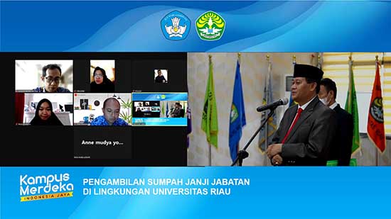 Akselerasikan Inovasi Di Level Pendidikan Tinggi (Sumber: HUMAS Universitas Riau)