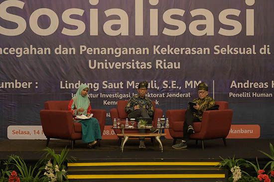 Pentingnya Tindakan Preventif Kekerasan Seksual (Sumber: HUMAS Universitas Riau)