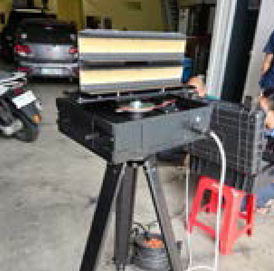 produk penelitian - radar (Sumber: HUMAS Universitas Riau)