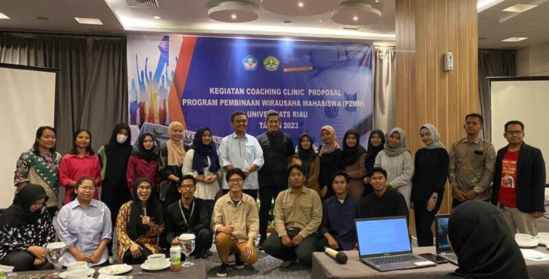 18 Proposal Mahasiswa UNRI Lolos Program P2MW (Sumber: HUMAS Universitas Riau)