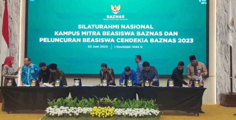 Beasiswa Cendekia BAZNAS 2023 Memperkuat Jaringan Pendidikan Nasional (Sumber: HUMAS Universitas Riau)