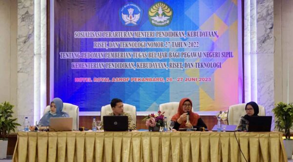 Pengembangan Potensi Dosen dan Tendik UNRI Jalur Pendidikan (Sumber: HUMAS Universitas Riau)