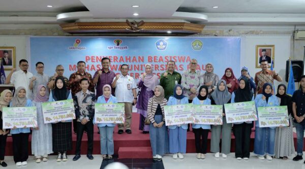 Semangat untuk Menuntut Ilmu dan Kembangkan Diri (Sumber: HUMAS Universitas Riau)