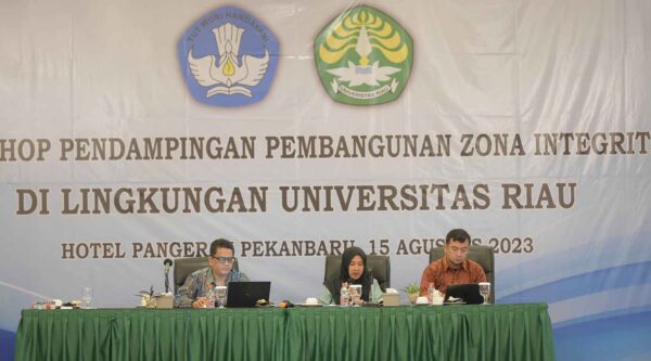 UNRI Siap Bangun Zona Integritas (Sumber: HUMAS Universitas Riau)