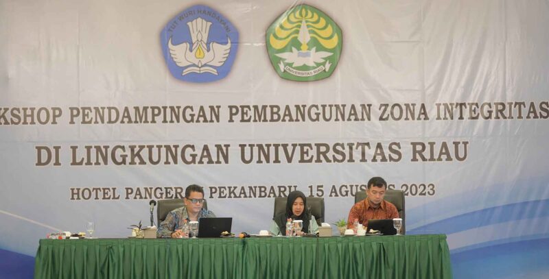 UNRI Siap Bangun Zona Integritas (Sumber: HUMAS Universitas Riau)