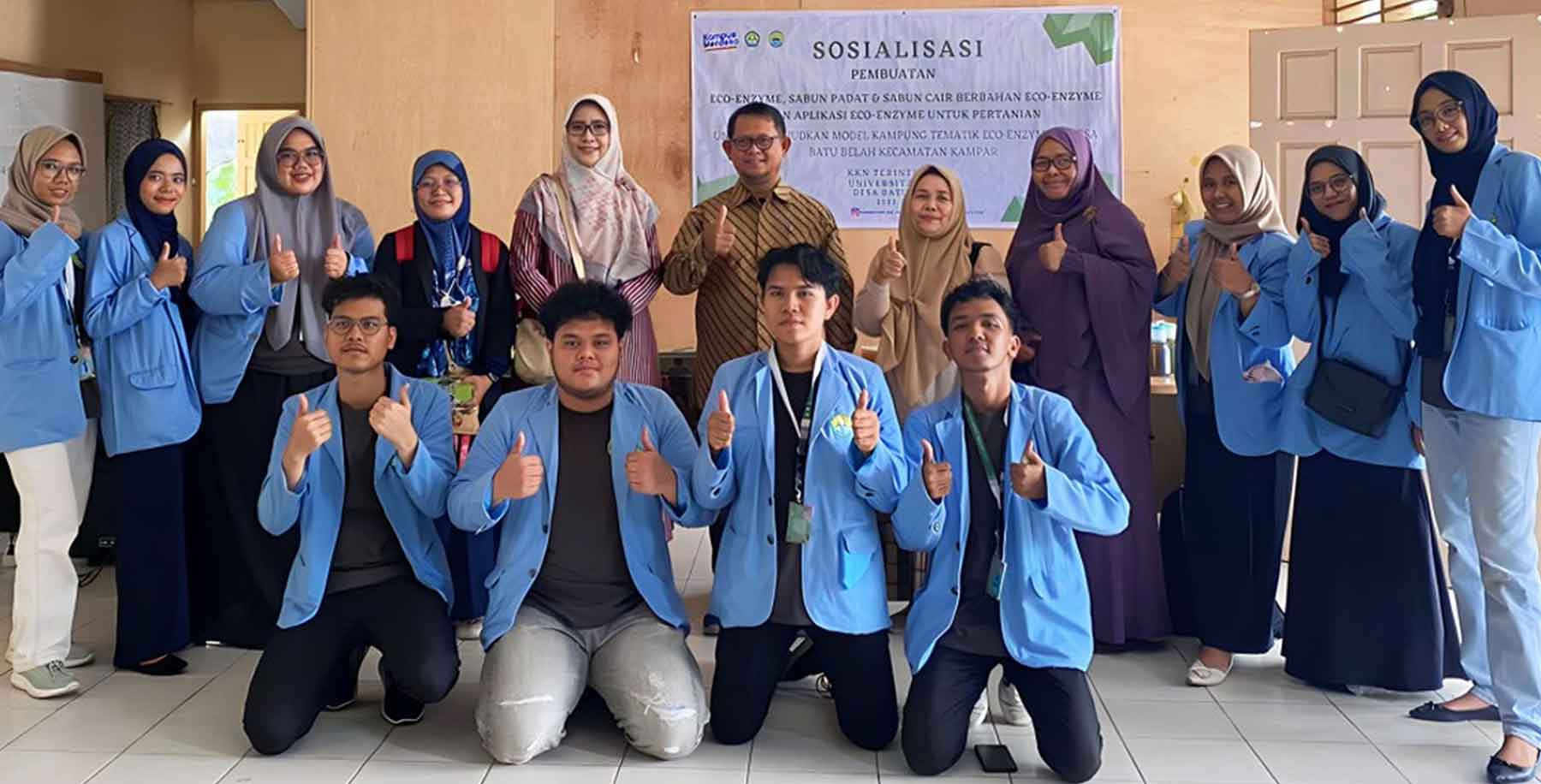 Ciptakan Eco Enzyme Untuk Manfaat Bagi Masyarakat Universitas Riau