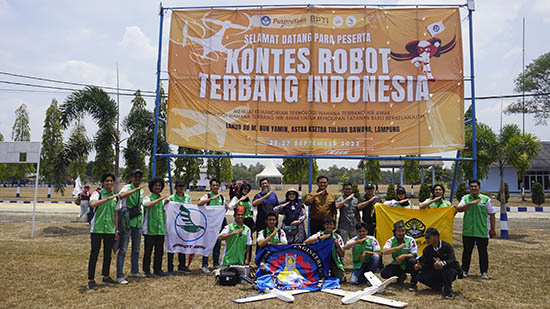 UNRI Kembali Ikuti Ajang Kontes Robot Terbang Tingkat Nasional (Sumber: HUMAS Universitas Riau)
