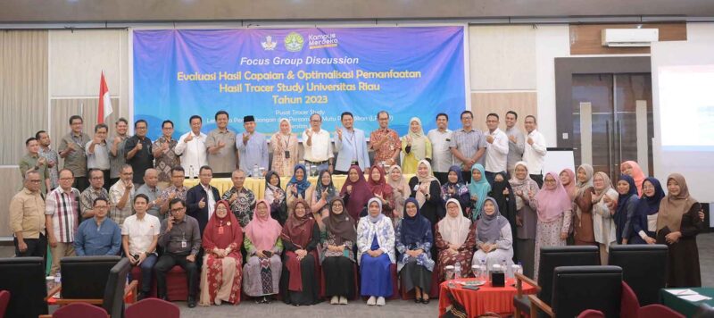 Optimalisasi Pemanfaatan Hasil Tracer Study UNRI (Sumber: HUMAS Universitas Riau)