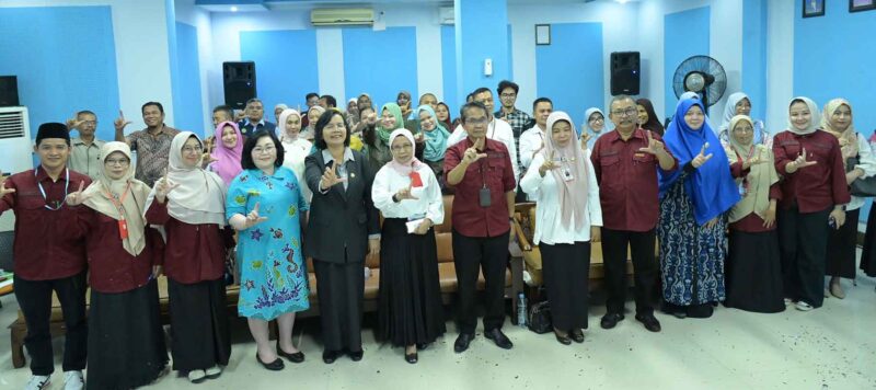 Tingkatan Literasi Pemustaka, Pustaka UNRI Taja UNRI’s Library Art and Book Fest 2023 (Sumber: HUMAS Universitas Riau)