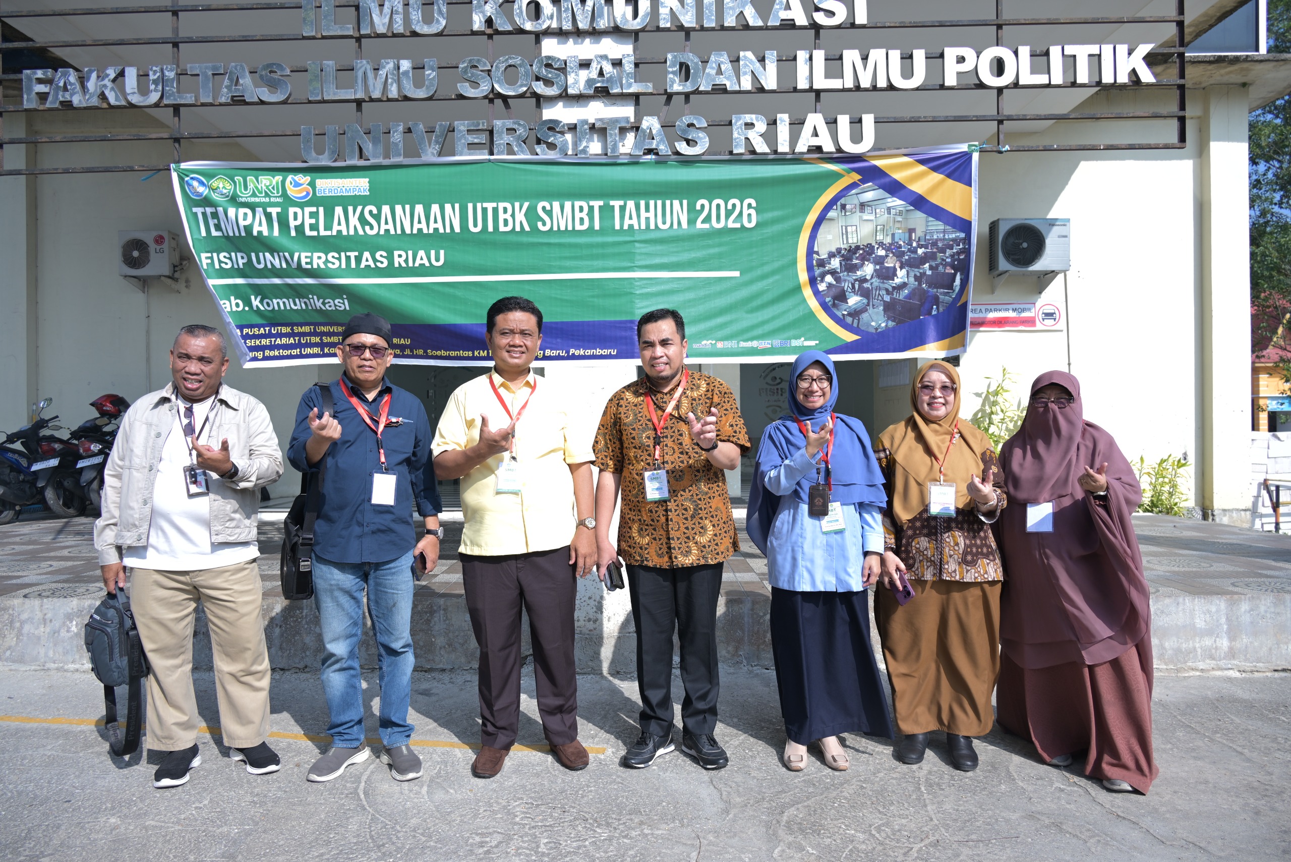 Universitas Riau Lakukan Monitoring Pelaksanaan UTBK SMBT 2026 di Sejumlah Lokasi Ujian