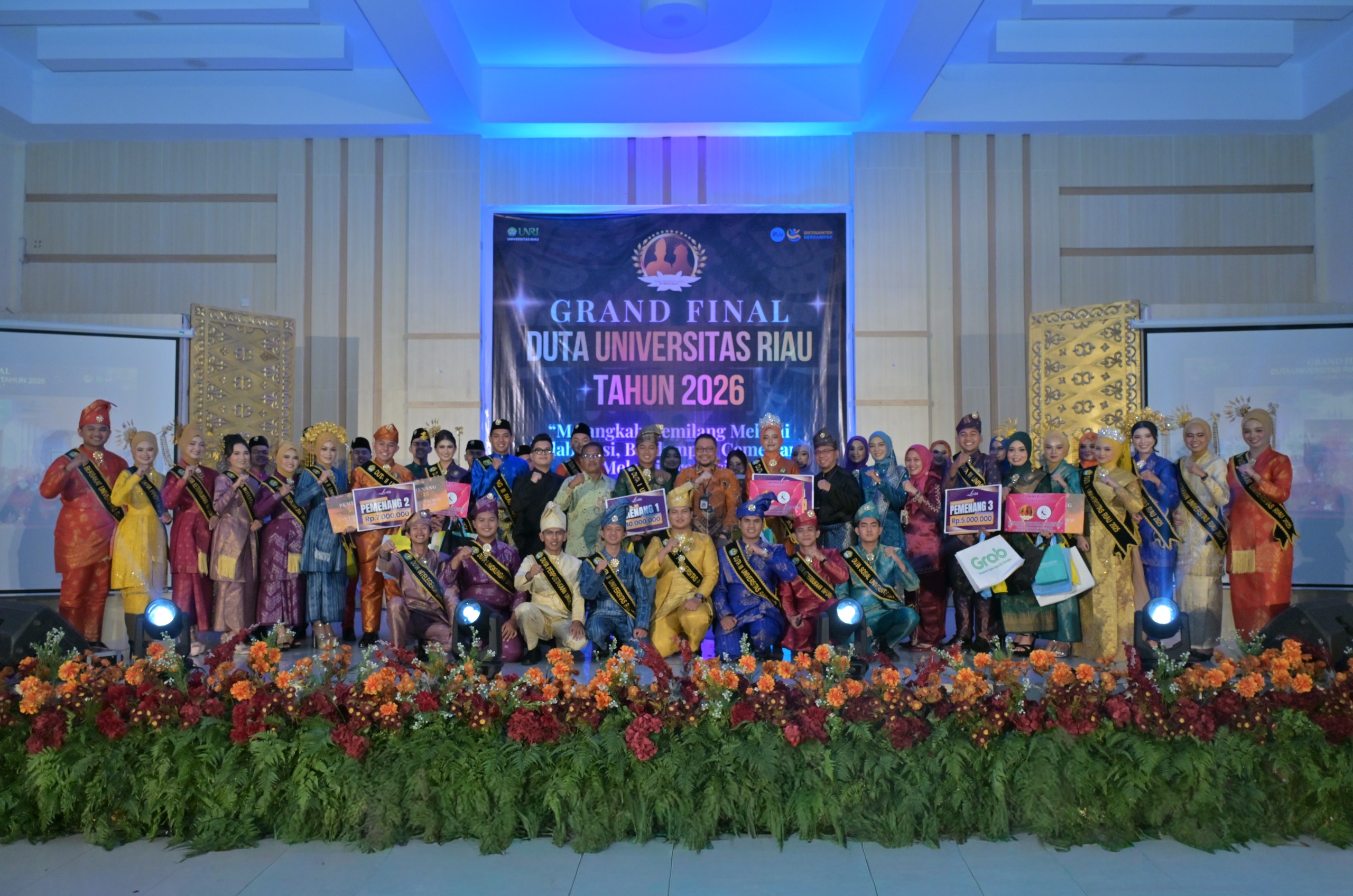 M Husnul Nabil dan Ressa Wenanda Dinobatkan sebagai Duta Universitas Riau 2026