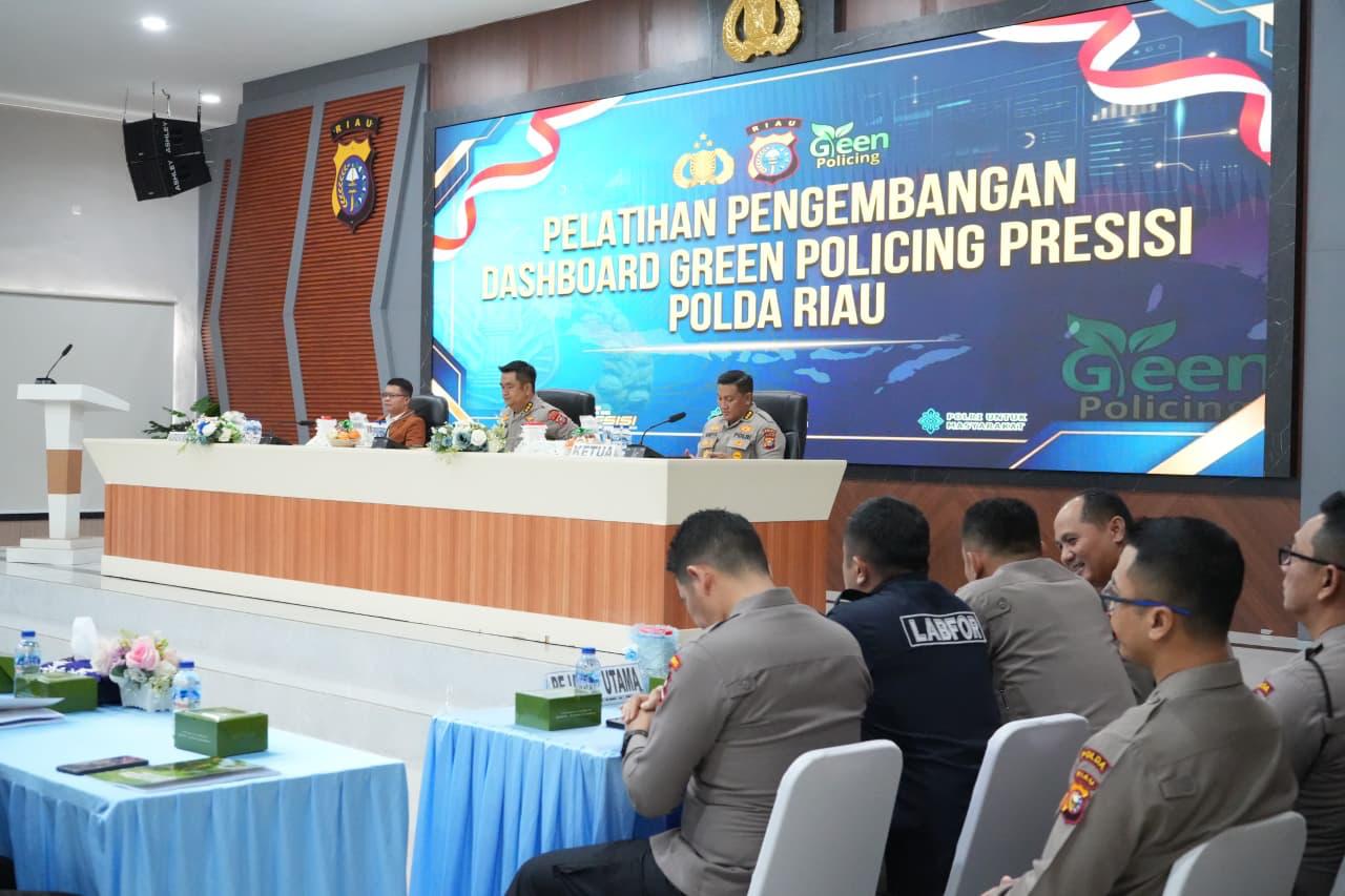 Unri Dorong Pemanfaatan Teknologi untuk Mendukung Green Policing Presisi Polda Riau