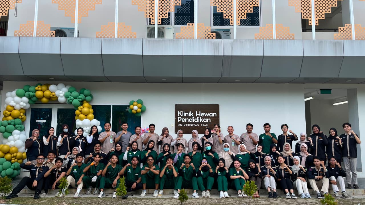 Klinik Hewan Pendidikan Unri Siap Dukung Pendidikan Kedokteran Hewan dan Pelayanan Masyarakat