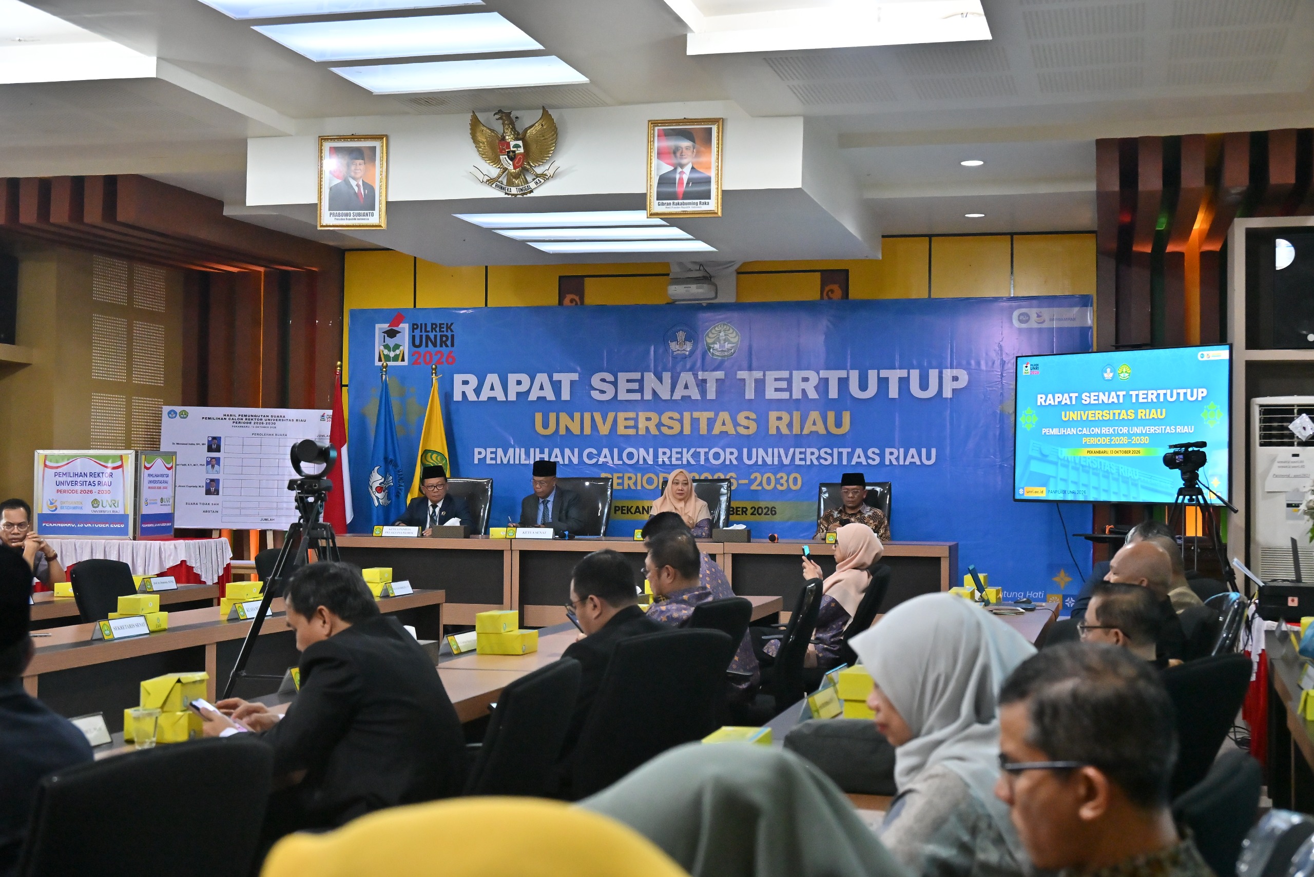 Prof Ahmad Fadli Terpilih Sebagai Calon Rektor Universitas Riau Periode 2026-2030